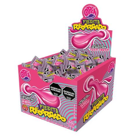 CHICLE FIERITA RECARGADO TUTTI FRUTTI x50u